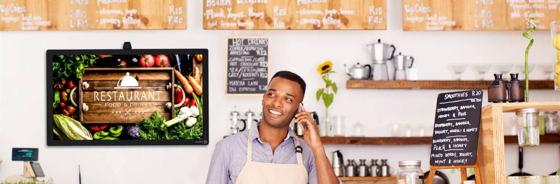 How Restaurants Can Use Digital Signage In The New Normal